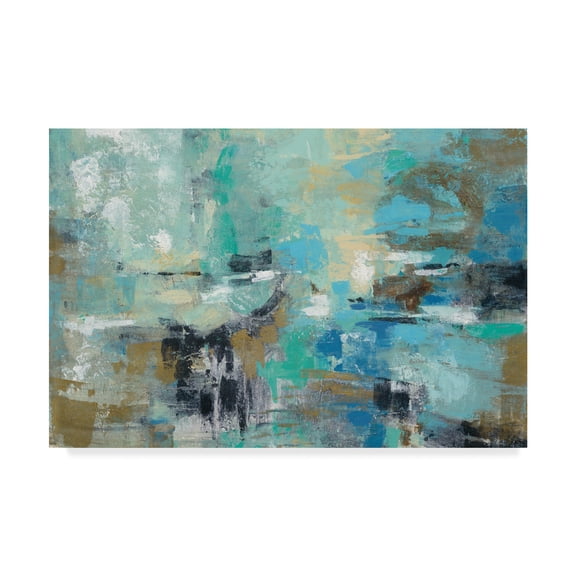 Trademark Fine Art 'Fjord Reflections Crop' Canvas Art by Silvia Vassileva