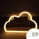 thumbnail image 5 of Luces Led de neón señal de Luna Luz de noche de Tmvgtek neón nube letreros de neón para decoración de habitación fiesta boda pared del hogar lámpara de mesa, 5 of 9