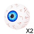 thumbnail image 1 of 2x Globo Ocular de Fiesta Globos Inyectados en Sangre Accesorios, Horror 21.65 '' Globo Aterrador Globo Ocular Inyectado en Sangre para Suministros de 2 piezas, 1 of 8