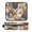 a Large Group of Dogs, variant on Hair Tool Organizer Bag with Heat Resistant Mat Removable Travel Storage Case for Hot Air Brushes Curling Irons Koala and Strawberry Pattern