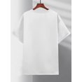 thumbnail image 2 of Playera Hombre The LabelMen's Casual T-Shirt with Letter Print - Breathable, Stretch Fabric, Round Neck, Machine Washable - Perfect for All Seasons Tee For Adult, Men, Women, Teen, Teenager, Adolesc, 2 of 7