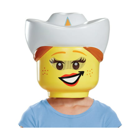 Child's Girls LEGO® Iconic Characters Cowgirl Mask Costume