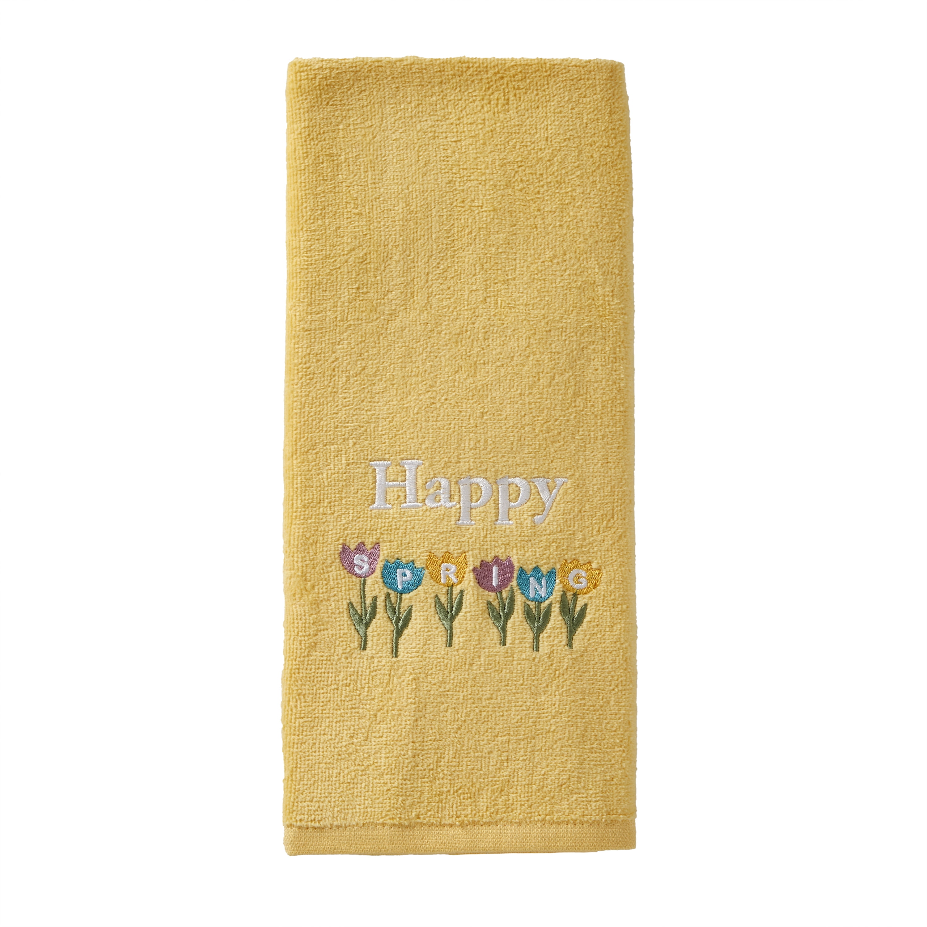 Mill & Thread 4pc Embroidered Hand Towel Set
