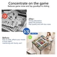 thumbnail image 5 of Classic Boho Pattern Extra Large Non-Slip Mahjong Mat 31.5 Inch Square Rubber Playing Pad with Quiet Design for Tiles Card Games and Board Game Nights, 5 of 7