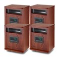 thumbnail image 1 of Lifesmart Chauffage d'Appoint Portable Infrarouge Quartz Mica 1500W, (Lot de 4), 1 of 8