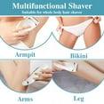 thumbnail image 6 of TiokMc Women Electric Shaver, 3-in-1 Rechargeable Hair Removal for Face, Body, Underarms & Bikini, Wet/Dry Cordless Razor with LED Display and Precision Blades, 6 of 9