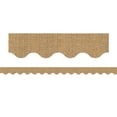 thumbnail image 1 of Burlap Scalloped Rolled Border - Pack of 3, 1 of 1