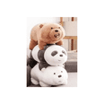 thumbnail image 3 of 3pcs Osos Escandalosos 30 Cm Pardo, Polar Y Panda, 3 of 3