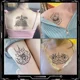 thumbnail image 4 of Pegatinas de tatuajes con escrituras budistas tailandesas, resistentes al agua, de larga duración, de alto valor estético, diseño de jugo de hierbas de media manga para hombres, 4 of 4