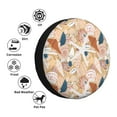 thumbnail image 4 of Lsque Tropical Beach Sea Shell Pattern Tire Covers - Tough Tire Wheel Protector for Truck, SUV, Trailer, Camper, RV-14 inch, 4 of 6