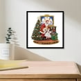 thumbnail image 2 of Diamond Painting Kit for Adult Beginners, Father Christmas 5D DIY Special Diamond Crystal Crafts for Home Wall Decoration, Christmas Halloween Gift Preferred, 2 of 7