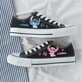 thumbnail image 2 of Zapatos de lona para mujer, zapatos de mujer con grafiti de dibujos animados de caña baja, zapatos de tela finos y transpirables de verano para estudiantes, zapatillas de deporte modernas y versátiles, 2 of 5