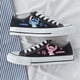 thumbnail image 1 of Zapatos de lona para mujer, zapatos de mujer con grafiti de dibujos animados de caña baja, zapatos de tela finos y transpirables de verano para estudiantes, zapatillas de deporte modernas y versátiles, 1 of 4