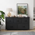 Cubiker 5 Drawer Dresser, Dresser for Bedroom, Chest of Drawers