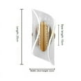 thumbnail image 6 of Modern Wall Sconce Dimmable LED Spiral Flow Design for Living Room Bedroom Hallway, 6 of 6