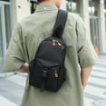 thumbnail image 3 of Admvng Crossbody Daypack for Men Slim Chest Backpack Man Purse Small Shoulder Bag for Travel Hiking, 3 of 3