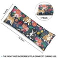 thumbnail image 4 of Artistic Dog Print Post Surgery Seatbelt Pillow - Soft Mastectomy Cushion for Car - Heart Surgery Recovery Pillow, 4 of 5