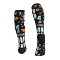 thumbnail image 4 of Compression Socks for Women and Men - Space Math Times Tables Compression Socks Circulation for Workout, 4 of 8