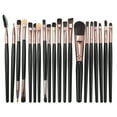 thumbnail image 1 of Juego de Brochas de Maquillaje de Viaje Unique Bargains Negro, 1 of 7