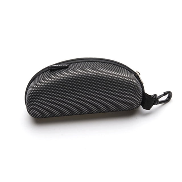 2 Pcs Étui Rigide pour Lunettes à Fermeture Éclair - Design Portable en Coque Anti-Poussière et Anti-Rayures, Convient à la Plupart des Lunettes