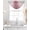 Grey, pink, variant on Teal Grey Ombre Sheer Waterfall Valance Curtains for Window, Farmhouse Gradient Minimalist Rod Pocket Sheer Topper Swag Curtains for Living Room, Kitchen 38.5"W x 47.2"L, 1 Panel