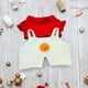 thumbnail image 3 of Fiudx Ofertas relámpago del día Ropa de vestir Conjunto de ropa de vestir para 30 cm Juguetes con gafas Gorra Suéter Falda Mochila Juguetes para niños Niñas, 3 of 5