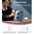 thumbnail image 4 of Fintie Vertical Stand Case for iPad 11th Generation 11-inch (A16, 2025) & iPad 10th Generation 10.9-inch (2022) – Magnetic Multi-Angle Case with Clear Back & Pencil Holder, Blue, 4 of 7