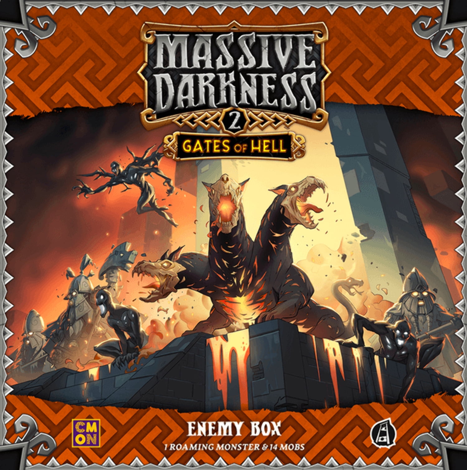 Massive Darkness 2: Hellscape Cooperative Board Game for Ages 14