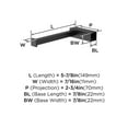 thumbnail image 6 of Amerock Monument Matte Black Single Post Toilet Paper Holder, 6 of 8