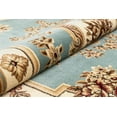 thumbnail image 3 of Well Woven Timeless Le Petit Palais Medallion Oriental Light Blue 5'3" x 7'3" Area Rug, 3 of 8