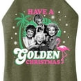 thumbnail image 3 of Golden Girls - Have A Golden Christmas - Juniors High Neck Tank Top, 3 of 5