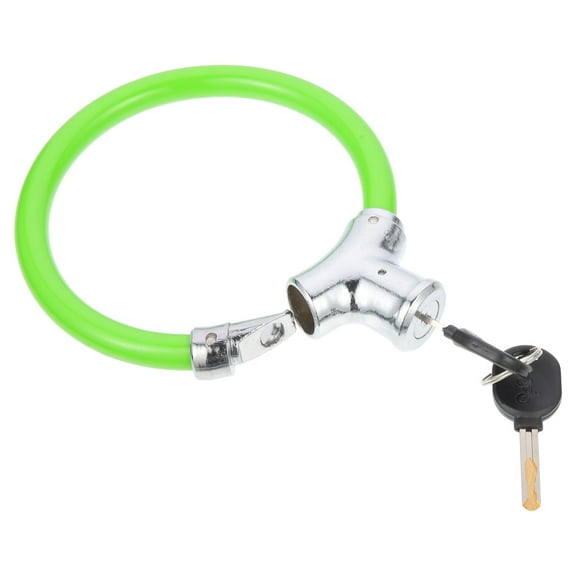 Cable Bicycle Lock Safer Bike Lock Mountain Bike Lock 14.6X12X2.5CM Light Green