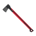 thumbnail image 2 of INTERTOOL 28” Wood Chopping Axe for Cutting and Felling with Shock Absorbing Anti-Slip Handle and Sheath HT08-0296, 2 of 6
