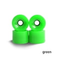 thumbnail image 4 of Soidarity 4 Uds. Accesorios para ruedas de patín, componentes profesionales para monopatín, accesorio de rodillo de Color sólido, reemplazo de rodillos patinar Verde Soidarity OD025469-05, 4 of 6