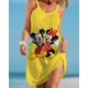 thumbnail image 1 of Disney-vestido de Minnie y Mickey Mouse para mujer, traje informal con estampado 3D, sin mangas, cuello Halter, holgado, Kawaii, 1 of 5