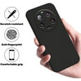 thumbnail image 3 of Compatible with Xiaomi 13 Ultra Case for Women Men, Ultra Slim Xiaomi 13 Ultra Phone Case Silicone Liquid Soft Shockproof Anti-Scratch Protective Cases (Black), 3 of 7