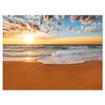 thumbnail image 2 of Impression sur Toile Bord de Mer Incroyable sous Ciel Nuageux, 2 of 3
