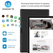 10 Inch Tablet Android 15 Tablets With Case Stylus 8GB (3+5 expansion) RAM+32GB ROM Support 1024GB Expand, 6000mah Battery 10 IN Android Tableta, 2MP+8MP Dual Camera WiFi-6 BT5.0, 10.1 IPS HD Touch