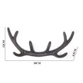 thumbnail image 3 of Queilt Design Rustic Cast Iron Hooks, Shabby Chic Coat Rack, Key Holder, Hat Hanger, Bathroom Wall Cabinet, Coat Hooks, 3 of 3
