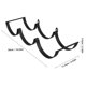 thumbnail image 2 of Toilet Paper Holder Bathroom Wall-Mounted Tissue Shelf Tissue Paper Towel Holder, 2 of 4