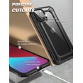thumbnail image 6 of SUPCASE Unicorn Beetle EXO Series Case for iPhone 12 Pro Max (2020 Release) 6.7 Inch, Premium Hybrid Protective Clear Bumper Case (Black), 6 of 8