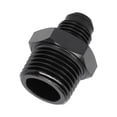 thumbnail image 2 of Conector recto de línea de combustible 6AN a 1/2NPT 6061?T6, conector adaptador de aluminio, accesorios para coche, 2 of 8
