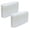 white*2, variant on 4 Packs Wf813 Humidifier Filter Replacement for E quate Re-lion Rcm-832 Eqwf813 Pcwf813 Rwf813 Eq-2119-Ul Wick Cool E-quate Humidifier Filters Replacement