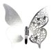 thumbnail image 5 of 50 piezas de tarjetas de lugar de mesa con forma de mariposa, marcadores de bebidas, tarjetas de asiento huecas Plata, 5 of 9