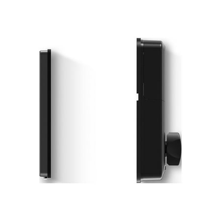 igloohome - 2S Smart Lock Bluetooth Retrofit Deadbolt with App/Keypad/Electronic Guest Key Access - Metal Gray