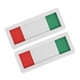 thumbnail image 2 of 2pcs Open Cerrado Slider Privacy Sign Negro Auto Adhesivo Indicador Indicador Indicador para Oficina, 2 of 5