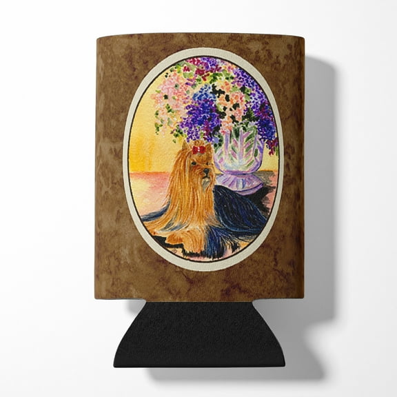 Caroline's Treasures SS8304CC Yorkie Can or Bottle Hugger, Can Hugger, multicolor