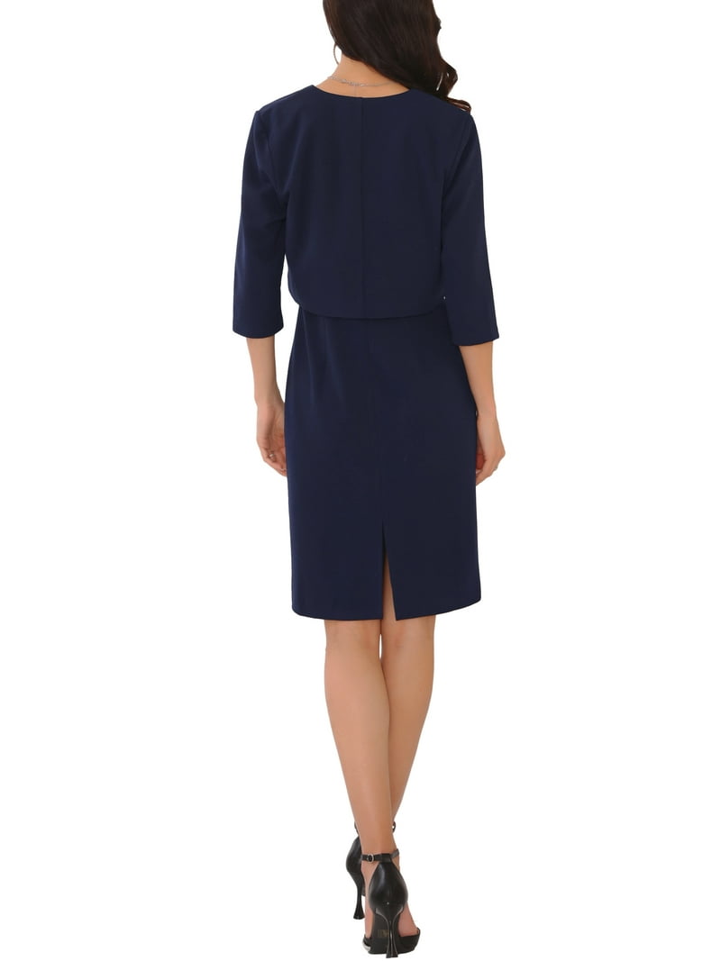 navy bodycon dress outfit Black Sequin Mini Dress