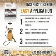 Rhino Stabilizing Mulch Glue - Mulch Glue Binder, Rock Glue for Landscape Maintenance and Landscape Adhesive