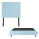 thumbnail image 1 of Box Base Cama Individual + Cabecera Argos Azul, 1 of 11